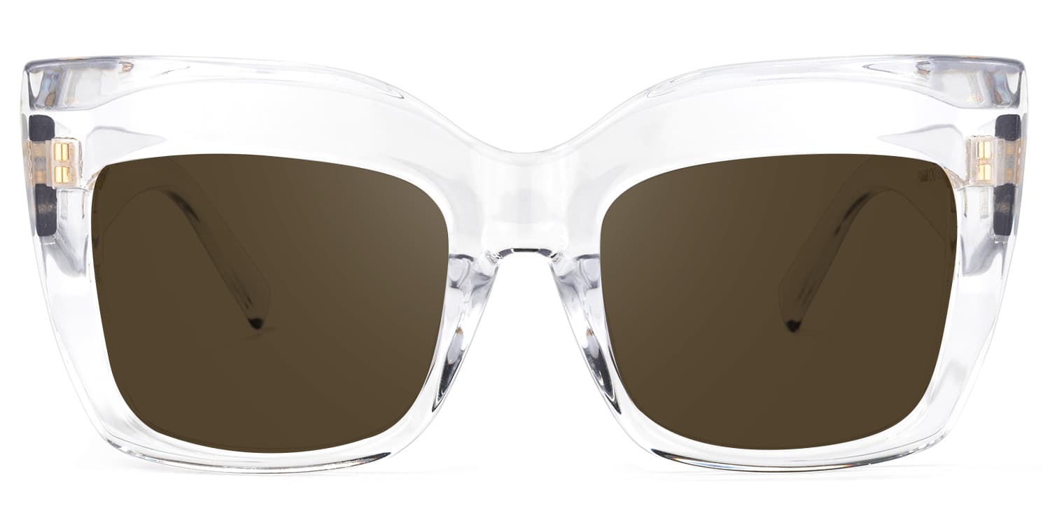 Cat Eye Crystal Glasses | Zeelool Optical Online6