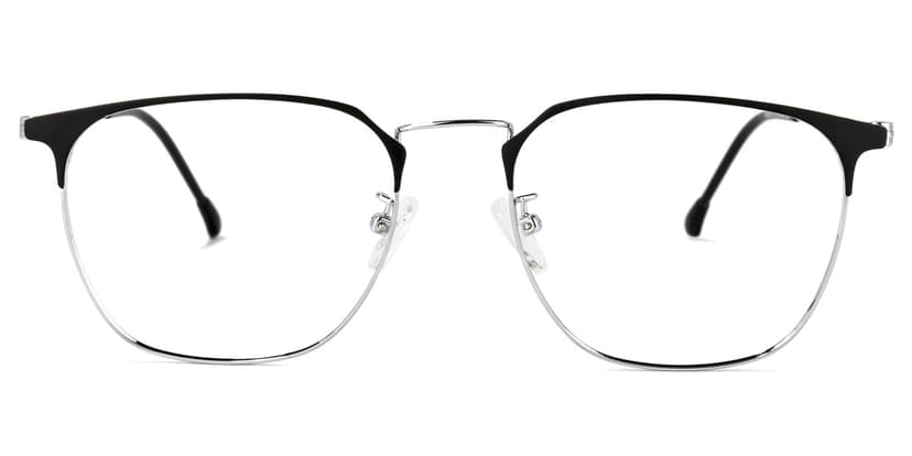 Yulisa Browline Silver Glasses