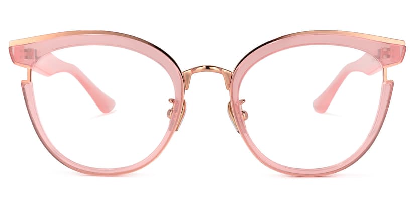 Eleanore Cat Eye Pink Glasses