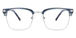 Simmons Browline Gray Glasses0