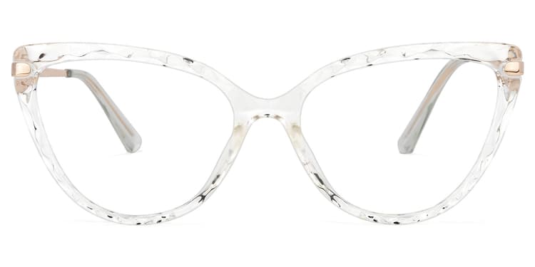 Lucas Cateye Crystal Glasses