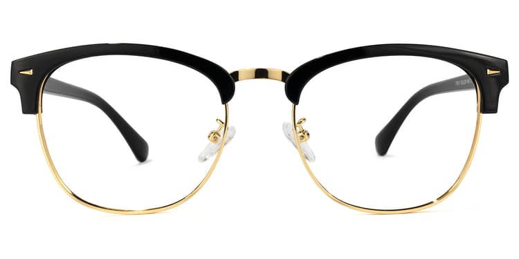 Lasha Browline Black Glasses