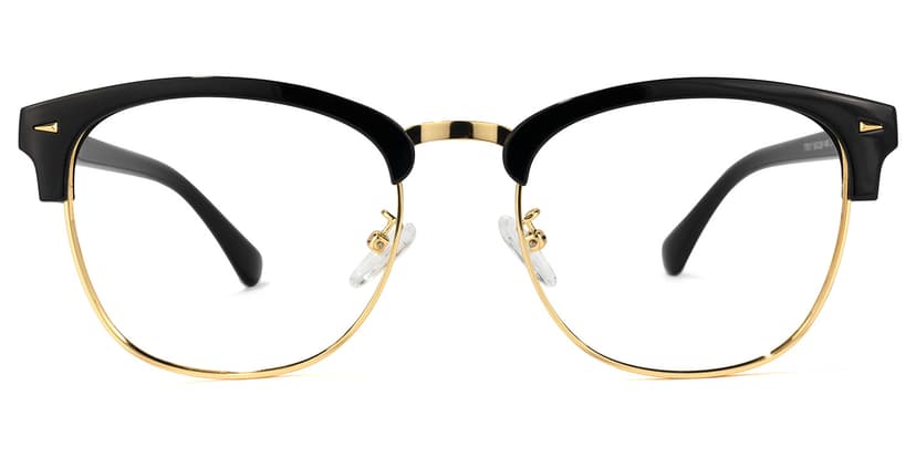 Lasha Browline Black Glasses