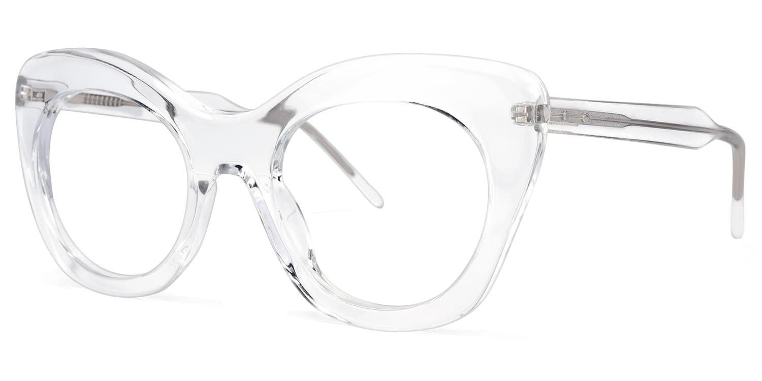 Maria Cat-eye Crystal Glasses hover