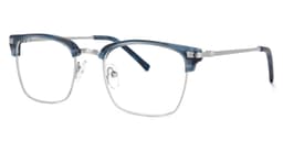 Simmons Browline Gray Glasses1