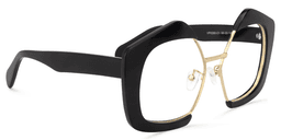 Frankie Geometric Black Glasses2