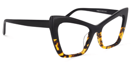 Driscoll Cateye Yellow-Tortoise Glasses2