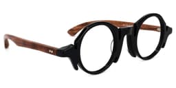Charlie Round Black Glasses2
