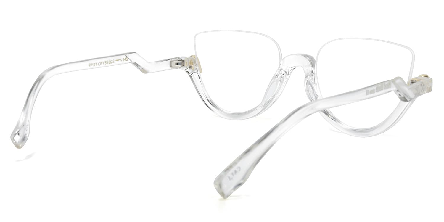Cat Eye Crystal Glasses 4