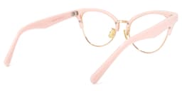 Charlene Browline Pink Glasses4