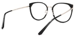 Yvette Cateye Black Glasses4