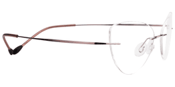 Evelyn Cat Eye Pink Glasses5