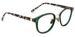 Matthew Round Green Glasses3