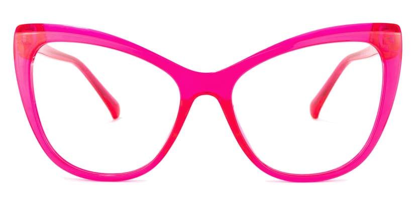 Shelby Cateye Bright-Pink Glasses
