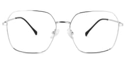 Zander Square Silver Glasses0