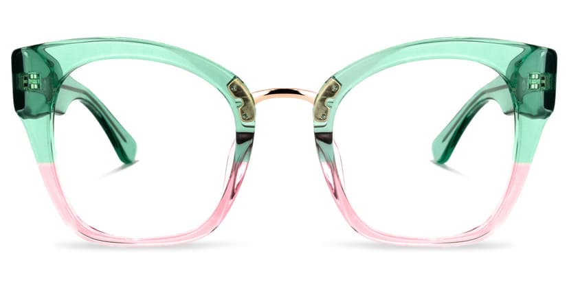 Denis Cat Eye Pink Glasses