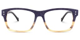 Karout Sqaure Purple Glasses0