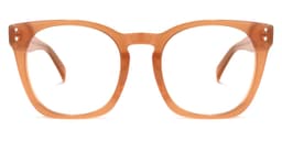 Orion Square Orange Glasses0
