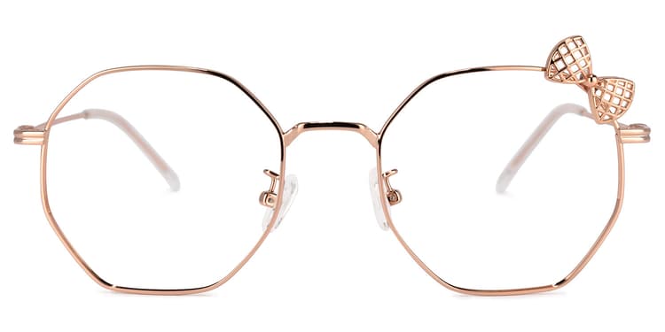 Kaitlyn Geometric Bow Glasses