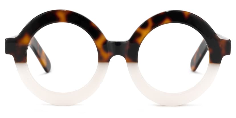 Calhoun Round Two-Tone Glasses