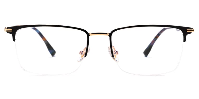 Simms Square Black Glasses
