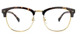Lasha Browline Gold Glasses0