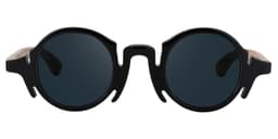 Charlie Round Black Glasses10