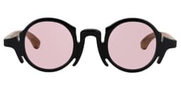 Charlie Round Black Glasses8