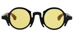 Charlie Round Black Glasses7