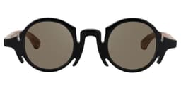 Charlie Round Black Glasses6