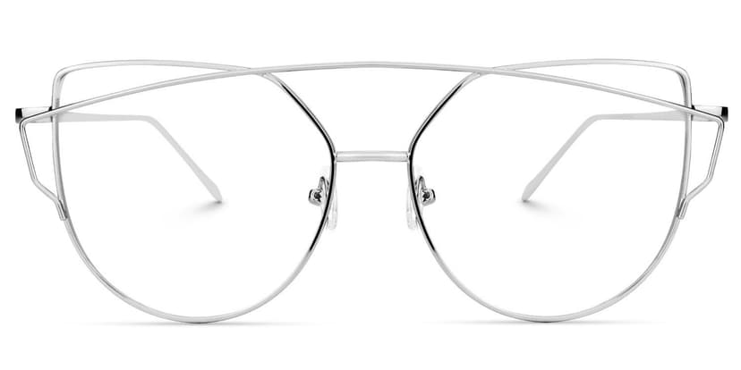 Selina  Aviator Silver Glasses