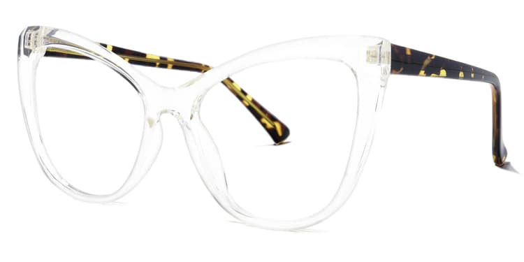 Shelby Cateye Crystal Glasses