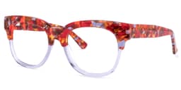 Yessenia Square Purple Glasses1