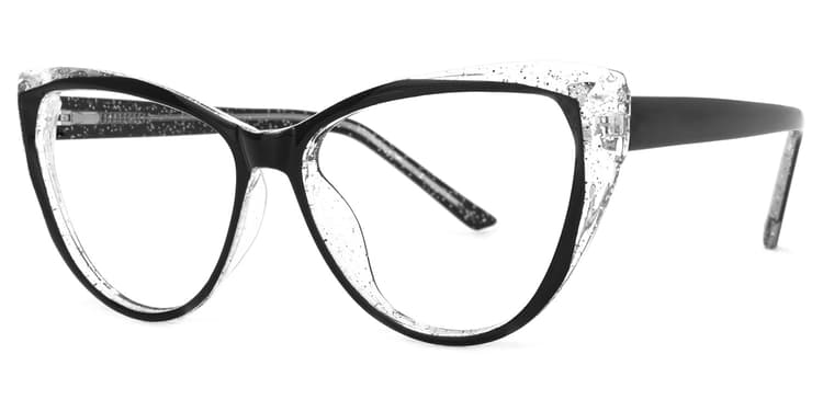 Tarun Cateye Black Glasses