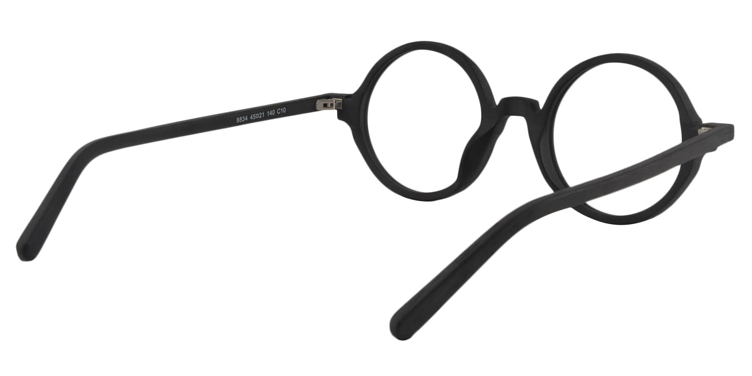 Round Black Glasses | Zeelool Glasses5