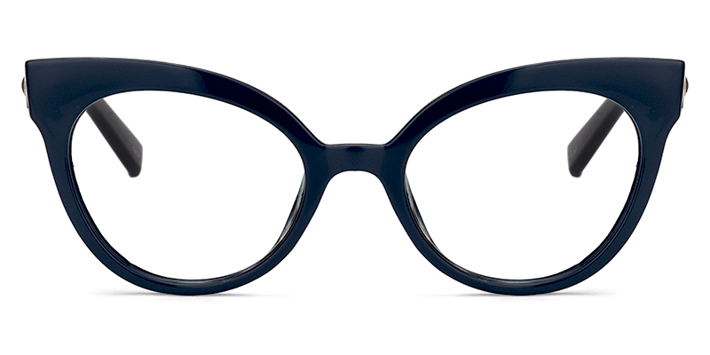 Miya Cateye Dark Blue Glasses