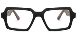 Arthur Geometric Black Glasses1