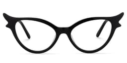 Judy Cat Eye Black Glasses0