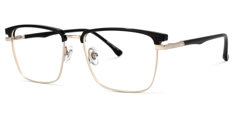Kierriah Browline Black Glasses
