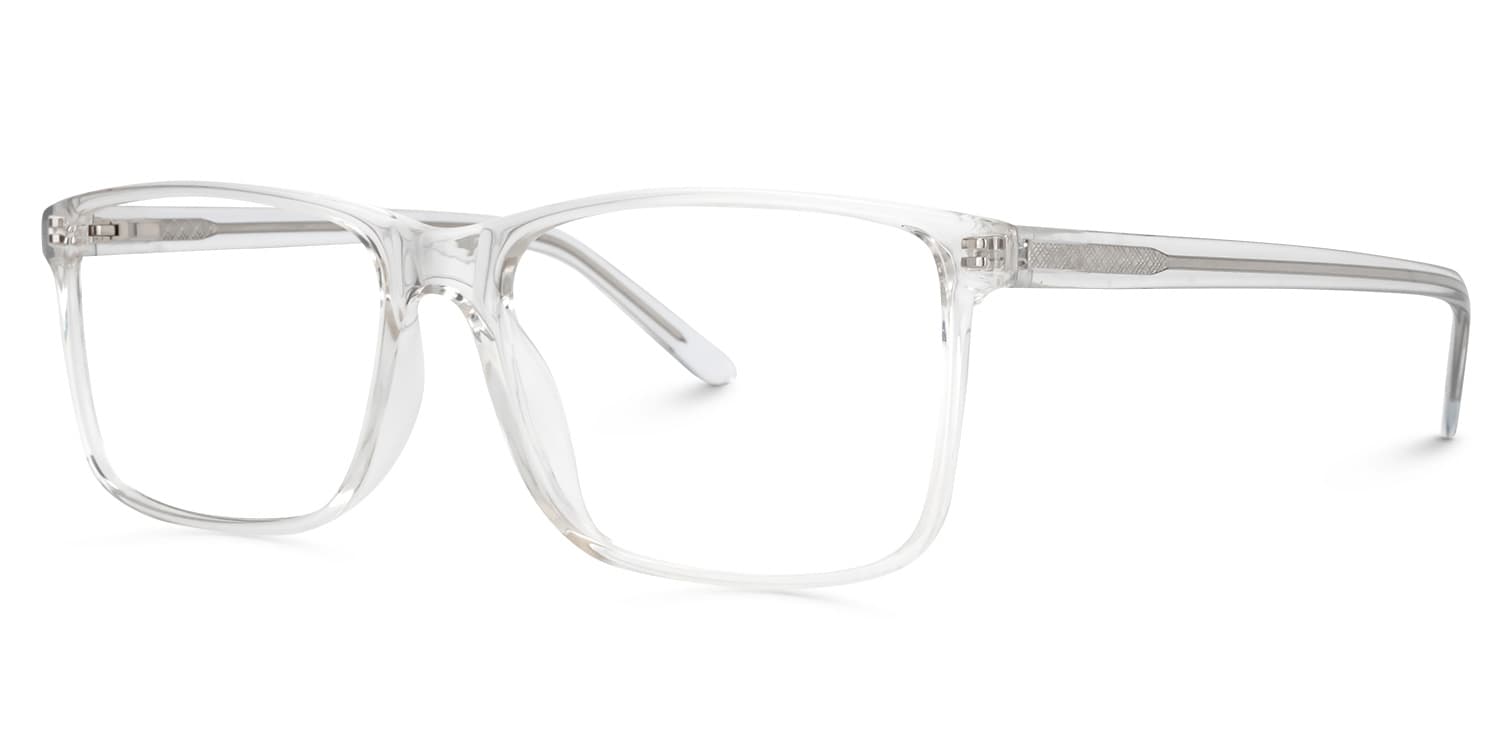 Rectangle Crystal Glasses | Zeelool Glasses1