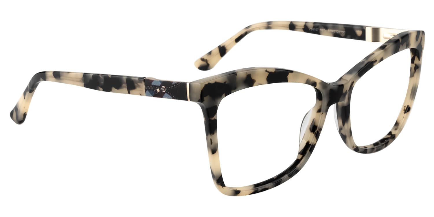 Butterfly Light Tortoise Glasses | Zeelool Glasses4