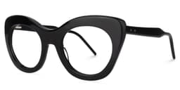 Maria Cat-eye Black Glasses2