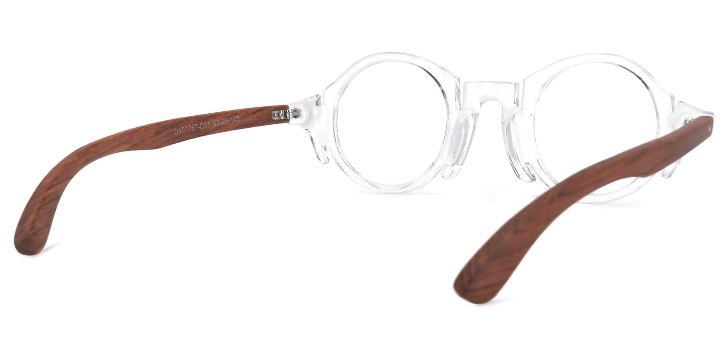 Round Crystal Glasses | Zeelool Glasses3