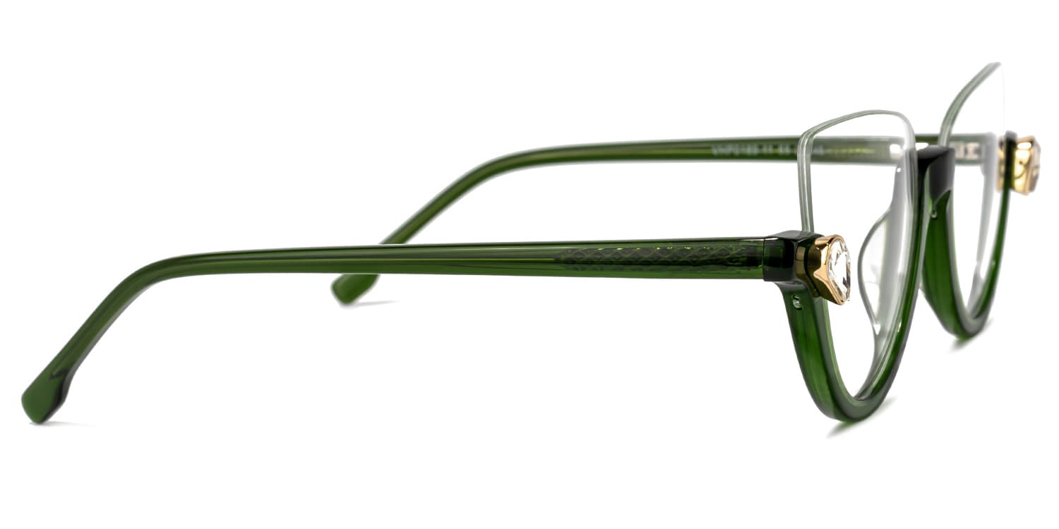 Cat Eye Crystal Glasses 2
