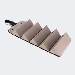 High-end Leather Hanging Black Eyeglasses Storage0