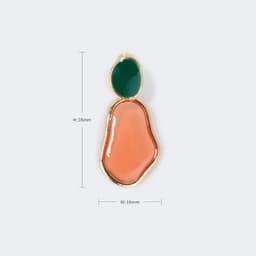 Stylish Heart Shape Gold Earrings4