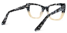 Lewis Cateye Marble Glasses4