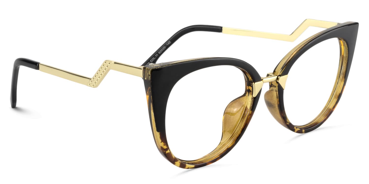 Cat Eye Tortoise Glasses | Zeelool Glasses2