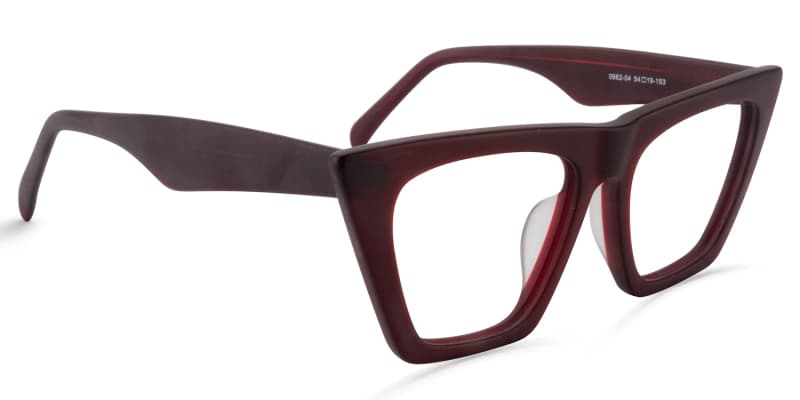 Cat Eye Red Glasses4
