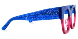Lambert Geometric Blue Glasses2